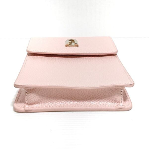 37974454 4 Furla Mini Vertical Crossbody Bag Smartphone Chain Shoulder Leather Ballerina Pink