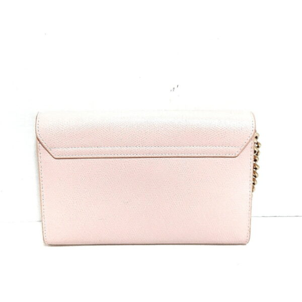 37974455 3 Furla Metropolis Envelop Clutch Bag Chain Candy Rose Pink