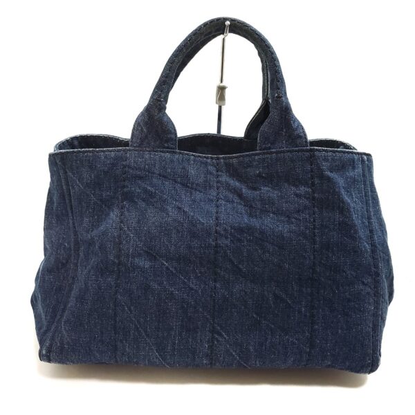 37974480 3 Prada Canapa Tote Bag Denim Blue