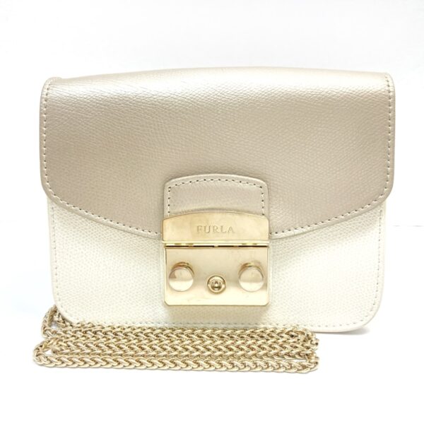 37979716 1 Furla Metropolis Shoulder Bag Ivory