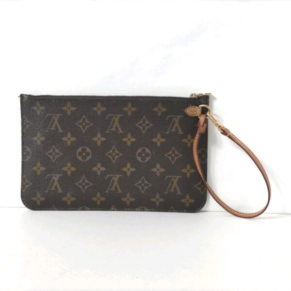 37979767 2 Louis Vuitton Wristlet Neverfull Accessory Pouch Monogram