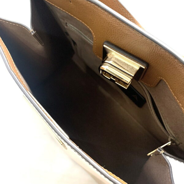 37979779 7 Furla 1927 Handbag Beige Black