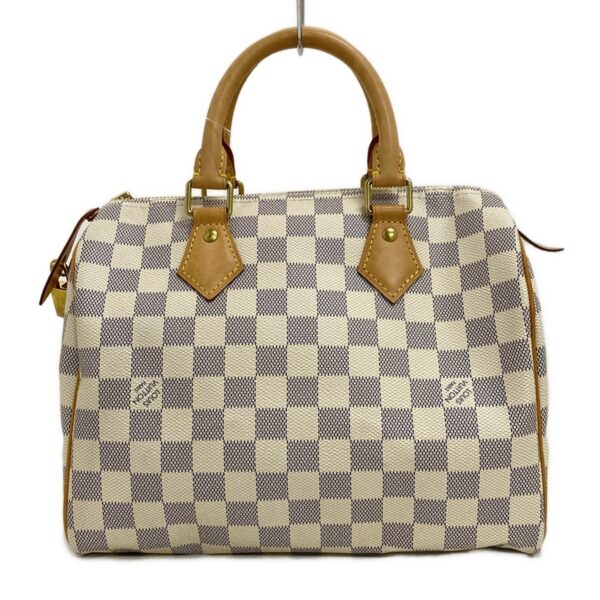 37980225 3 Louis Vuitton Speedy 25 Handbag Damier Azure