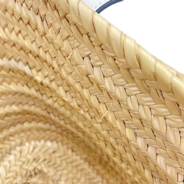 37980285 16 Loewe Basket Tote Bag Palm Leaf Calfskin Natural White