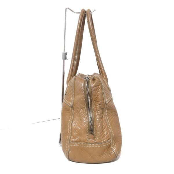 37981739 2 Prada Shoulder Bag Leather Light Brown