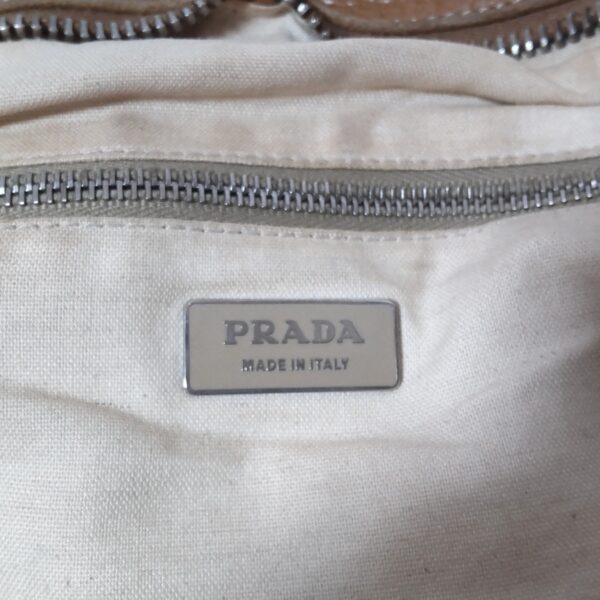 37981739 8 Prada Shoulder Bag Leather Light Brown