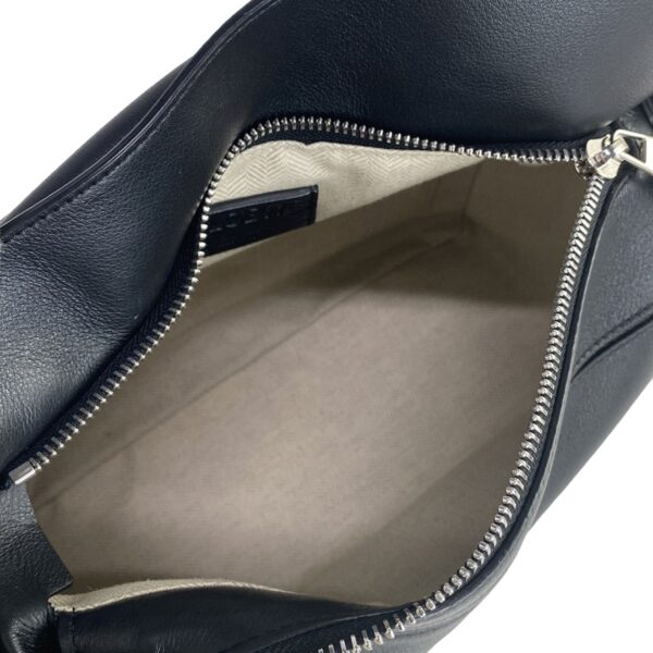 37982661 10 Loewe Puzzle Small Handbag Classic Calf Leather Black