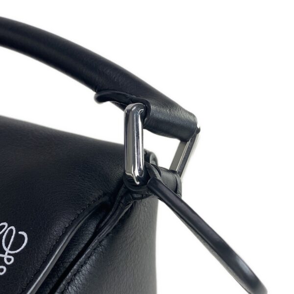 37982661 15 Loewe Puzzle Small Handbag Classic Calf Leather Black