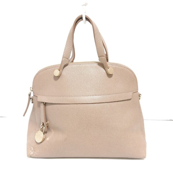 37982666 1 Furla Piper Handbag Leather Beige