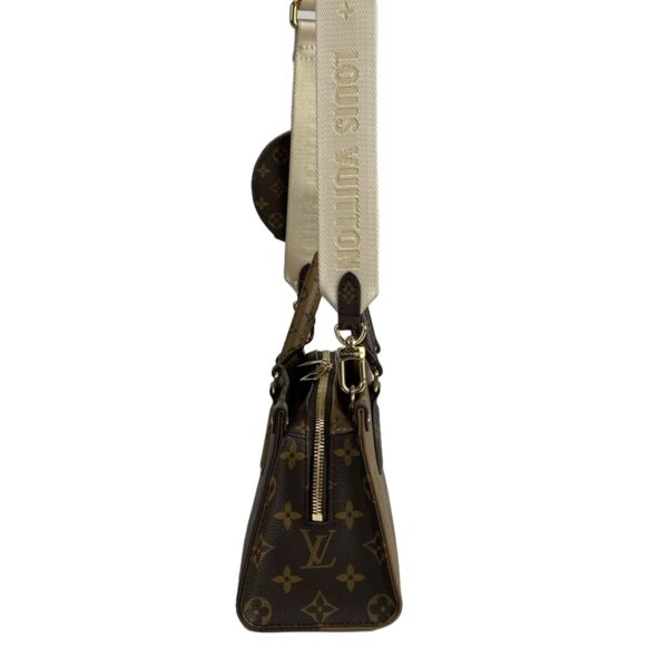 37983078 4 Louis Vuitton On the Go EW Handbag Monogram Reverse Canvas