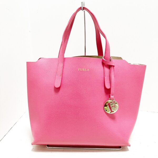 37983416 1 Furla Tote Bag Leather Pink