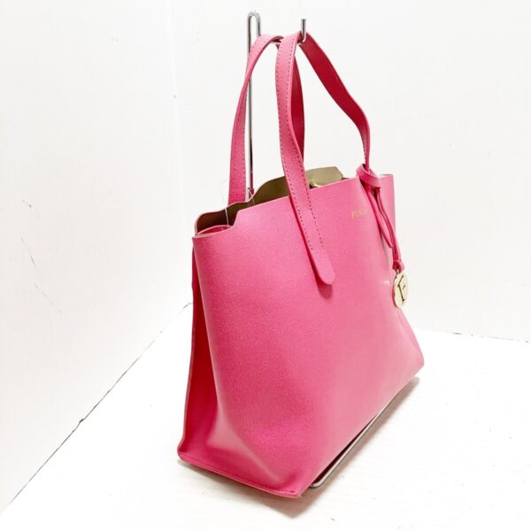 37983416 2 Furla Tote Bag Leather Pink