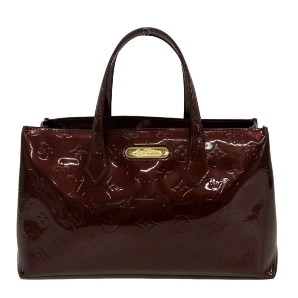 37984536 1 Louis Vuitton Wilshire PM Tote Bag Leather Rouge Fauvist