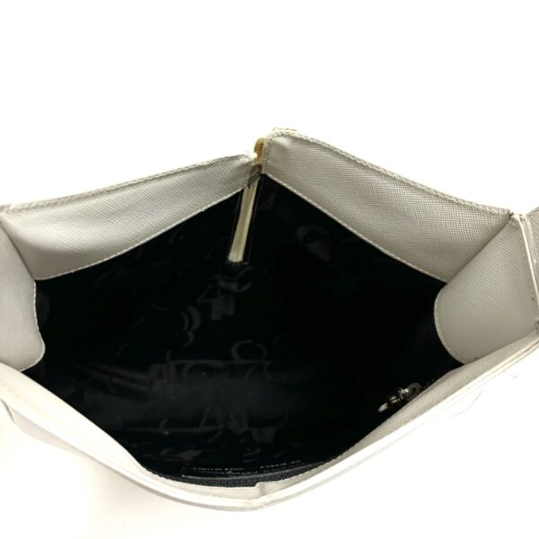 37985084 7 Salvatore Ferragamo Gancini Shoulder Bag Leather White