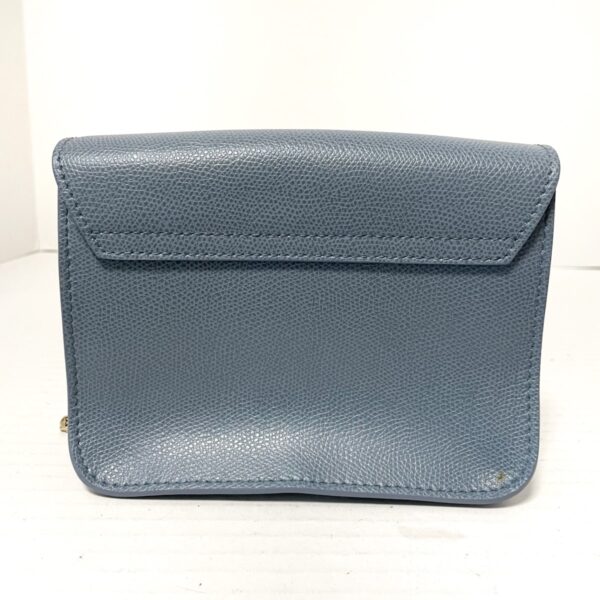 37985833 3 Furla Metropolis Shoulder Bag Leather Blue Gray