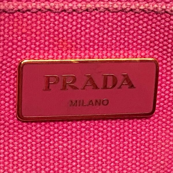 37985900 8 Prada Canapa Tote Bag Pink Gray Beige