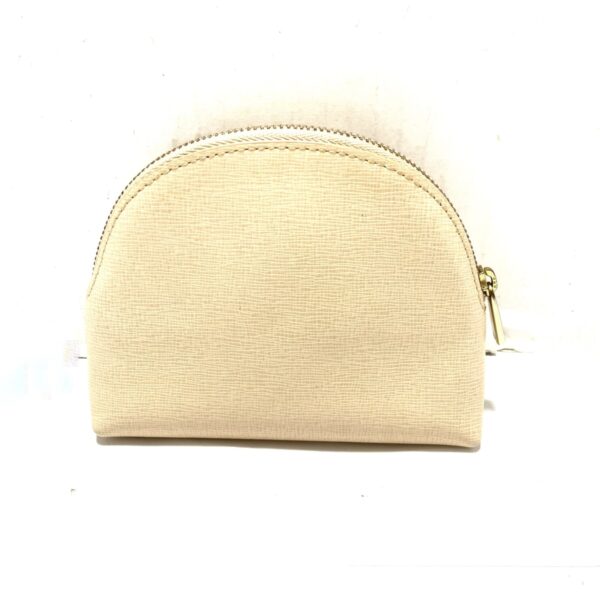 Furla Pouch Leather Beige - Image 2