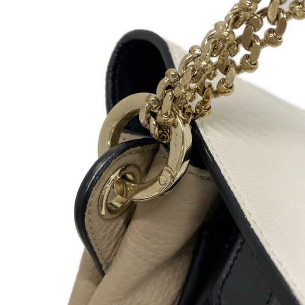 37986785 16 Christian Louboutin Chain Shoulder Bag Beige Ivory Black