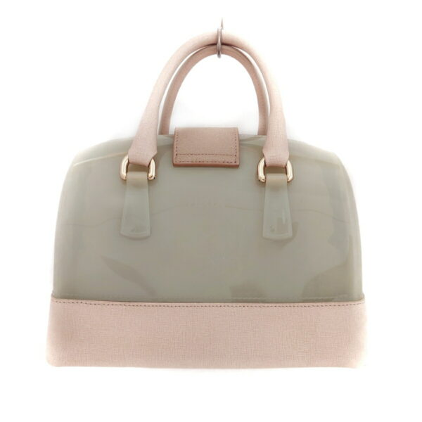 37987142 3 Furla Candy Bag Handbag Leather Green Beige