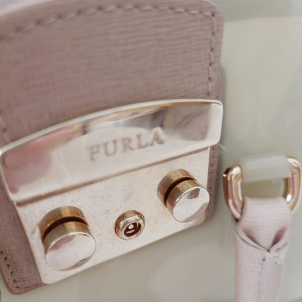 37987142 8 Furla Candy Bag Handbag Leather Green Beige