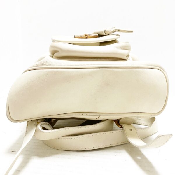 37987431 4 Gucci Bamboo Rucksack Leather Ivory