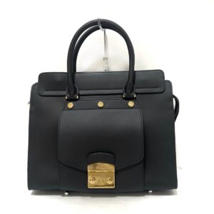 37988684 1 Furla 1927 Mini Crossbody Shoulder Bag Leather Black