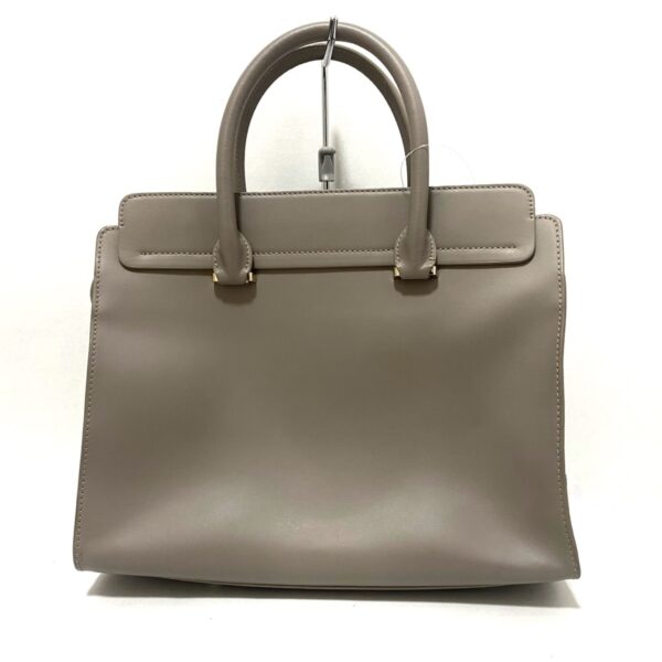 37988688 3 Furla Handbag Leather Gray Black