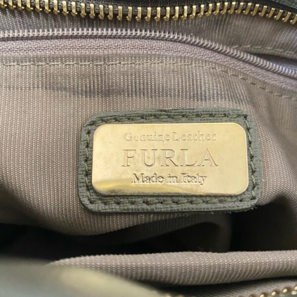 37988689 8 Furla Handbag Leather Khaki