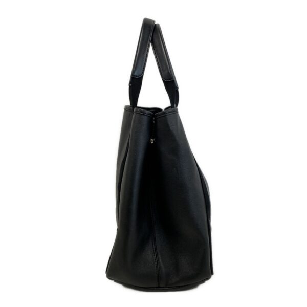 37990612 2 Balenciaga Navy Medium Cabas Tote Bag Leather Black