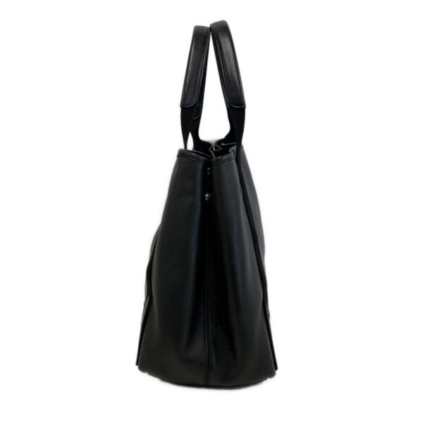 37990612 4 Balenciaga Navy Medium Cabas Tote Bag Leather Black