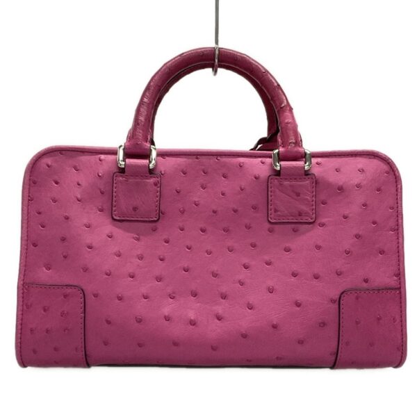 37992625 3 Loewe Amazona 28 Handbag Leather Pink