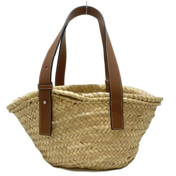 37993365 3 Loewe Basket Tote Bag Leather Natural Tan