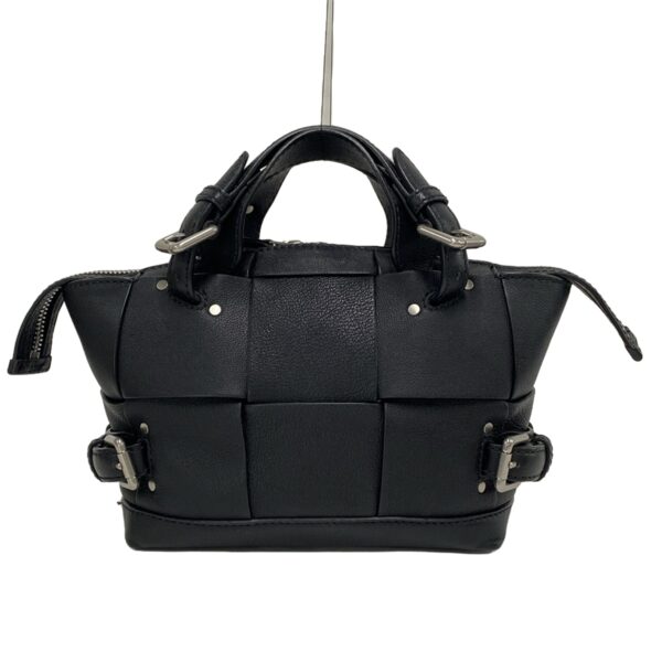 37993419 1 Bottega Veneta Arco Tool Handbag Leather Black