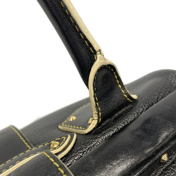 37994938 14 Louis Vuitton Angénieux PM Handbag Leather Noir