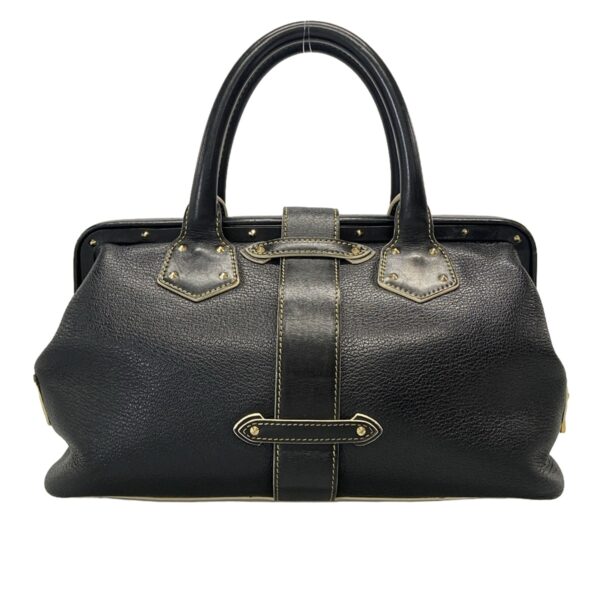 37994938 3 Louis Vuitton Angénieux PM Handbag Leather Noir