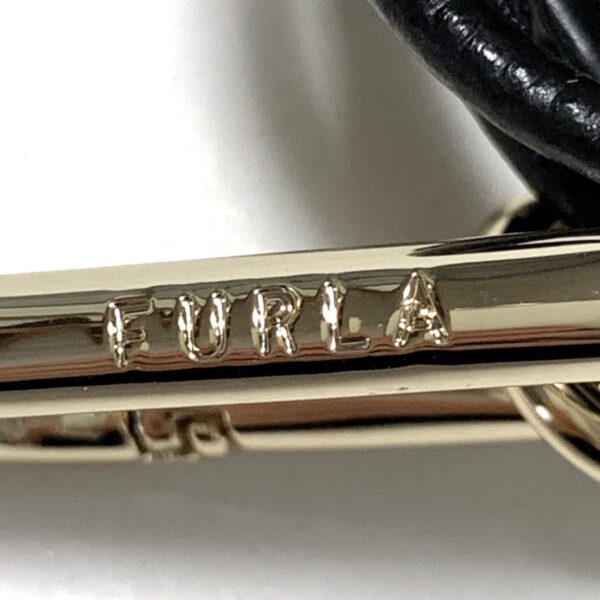 37995232 3 Furla Key Chain Bag Leather Black