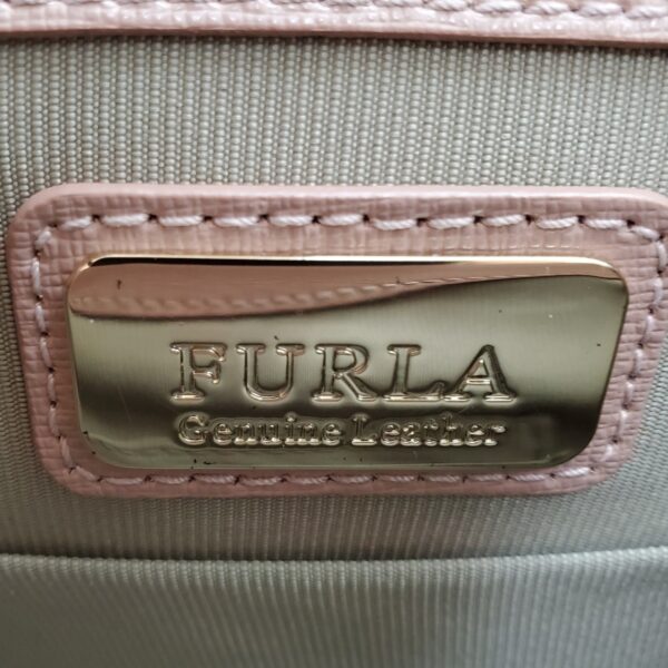 37998252 8 Furla Julia Handbag Leather Pink Beige