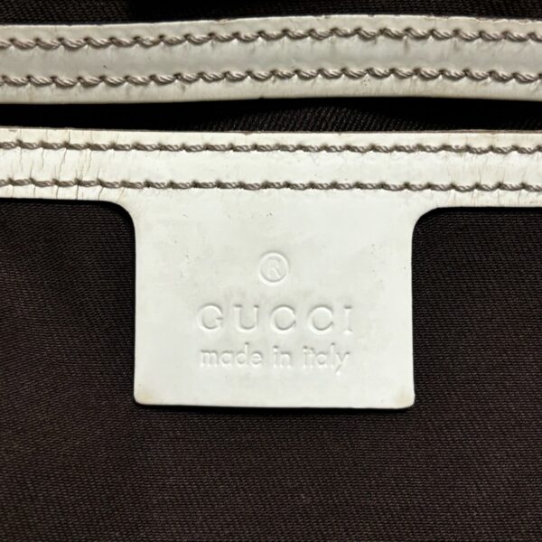 38000489 8 Gucci GG Plus GG Supreme Tote Bag Leather White