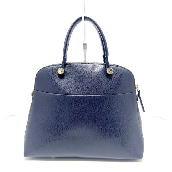 38000503 3 Furla Piper Handbag Leather Navy