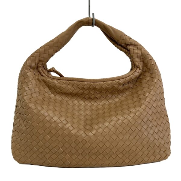 38000860 1 Bottega Veneta Medium Veneta Handbag Leather Beige