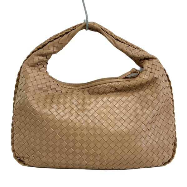 38000860 3 Bottega Veneta Medium Veneta Handbag Leather Beige