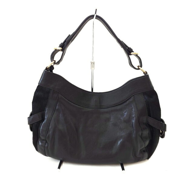 38001006 3 Furla Shoulder Bag Leather Black