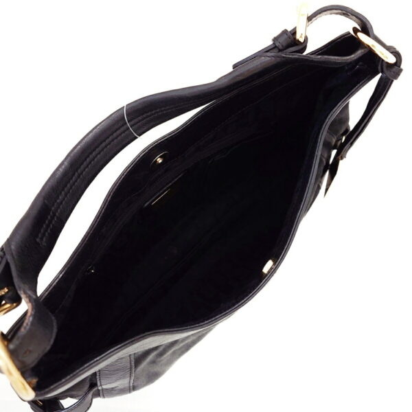 38001006 7 Furla Shoulder Bag Leather Black