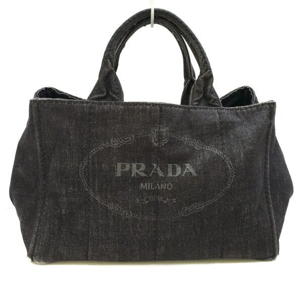 38002468 1 Prada Canapa Tote Bag Black