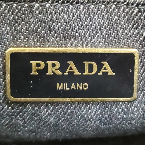 38002468 8 Prada Canapa Tote Bag Black