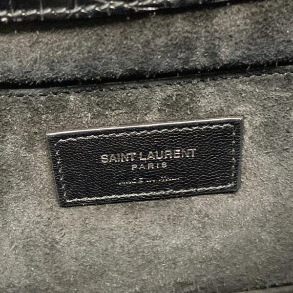 38003211 11 Saint Laurent Paris Medium Sunset Shoulder Bag Chain Shoulder Embossed Black