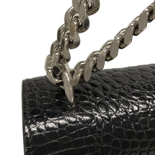 38003211 15 Saint Laurent Paris Medium Sunset Shoulder Bag Chain Shoulder Embossed Black