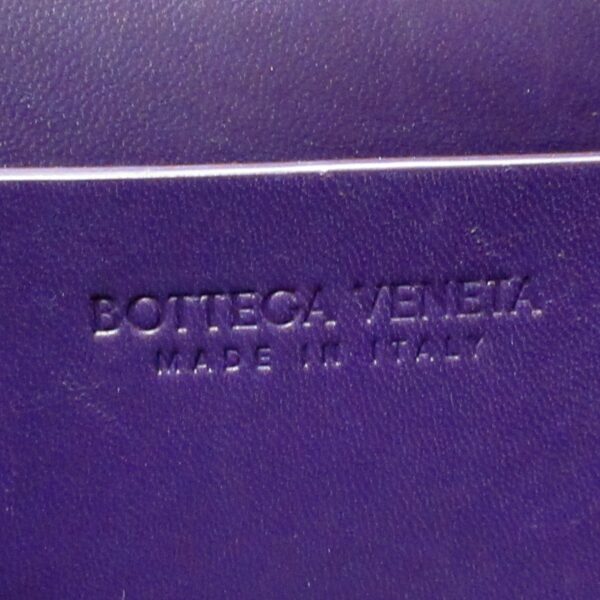 38003276 12 Bottega Veneta Beak Shoulder Bag Leather Purple