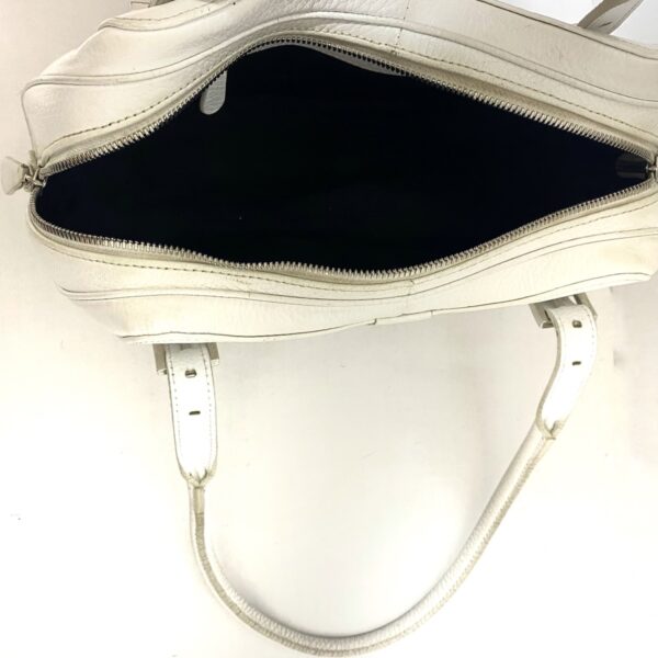 38004941 7 Loewe Senda Shoulder Bag Leather White