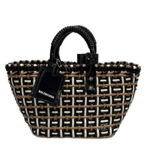 38004961 1 Prada Canapa Big Tote Bag Canvas Nero Black Orange